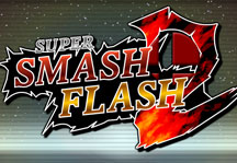 Super Smash Flash 2 1.0.3 Title Screen
