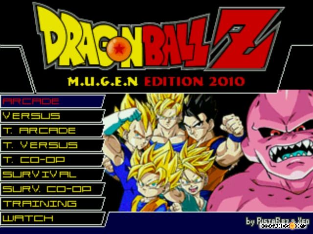 mugen dbz characters download pack