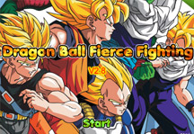 Dragon Ball Fierce Fighting 2.8 Title Screen