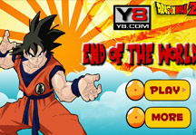 Dragon Ball End of the world Title Screen