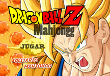 Dragon Ball Z Mahjong Title Screen