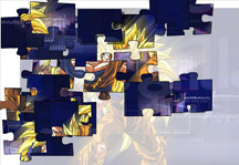 Puzzle Dragon Ball 2 Title Screen