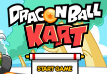 Dragon Ball Kart Title Screen
