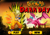 Dragon Ball Z Dark Day Title Screen