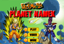 Dragon Ball Planet Namek Title Screen