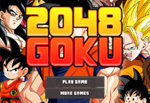2048 Goku Title Screen
