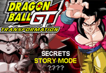 Dragon Ball GT Transformation Title Screen