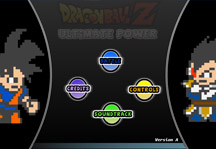Dragon Ball Z Ultimate Power Title Screen