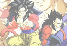 Dragon Ball GT Puzzle Title Screen