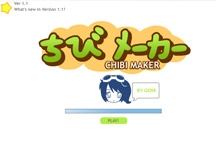 Anime Maker Title Screen