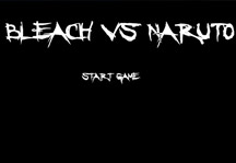 Bleach vs Naruto Title Screen