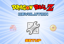 Dragon Ball Z Devolution 1.0.1 Title Screen