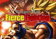 Dragon Ball Fierce Fighting 3.0 Title Screen