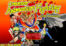 Creetor Animation Fighting Title Screen