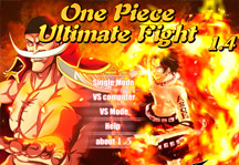One Piece Ultimate Fight 1.4 Title Screen