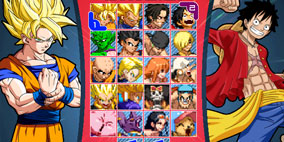 Dragon Ball Z vs One Piece Mugen