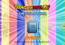 Dragon Ball Super Devolution Title Screen