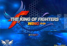 King of Fighters Wing 1.9 Title Screen