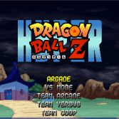 Hyper Dragon Ball Z - Menu screen