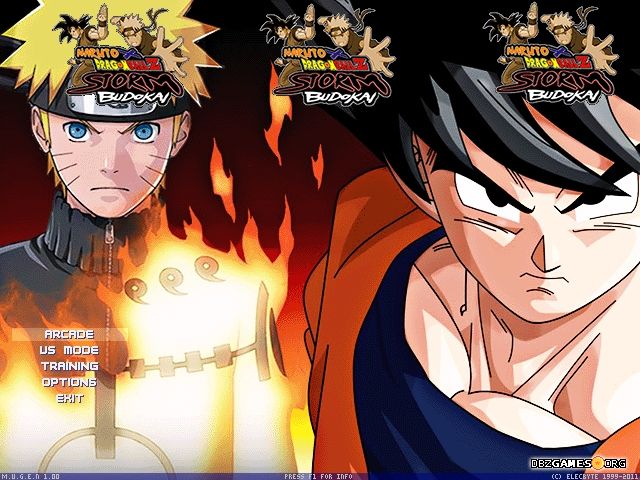 Dragon Ball x Naruto Storm Budokai Mugen - Download - DBZGames.org