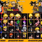 Dragon Ball x Naruto Storm Budokai Mugen - Screenshot