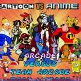 Cartoon vs Anime Mugen - Screenshot